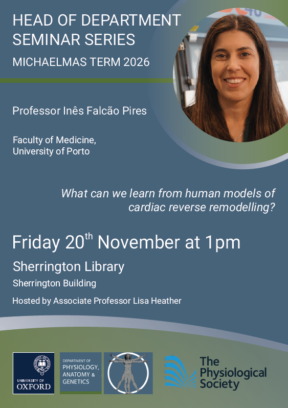 event poster showing profile photo of speaker