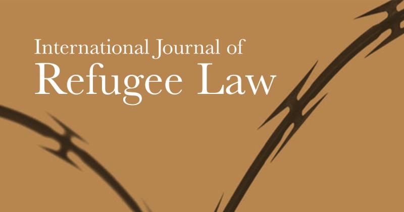 International Journal of Refugee Law